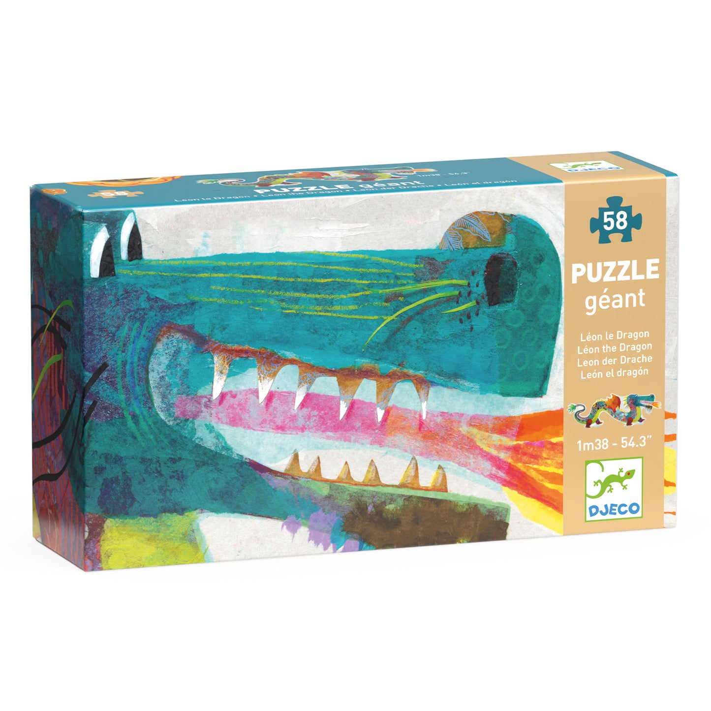 Djeco Leon The Dragon Giant Puzzles