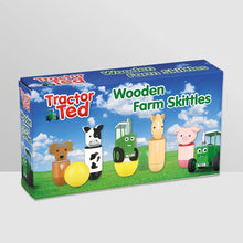 Tractor Ted Wooden Skittles