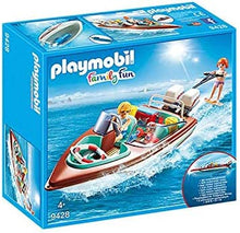 Playmobil 9428 Family Fun Floating Speedboat with Underwater Motor (D)