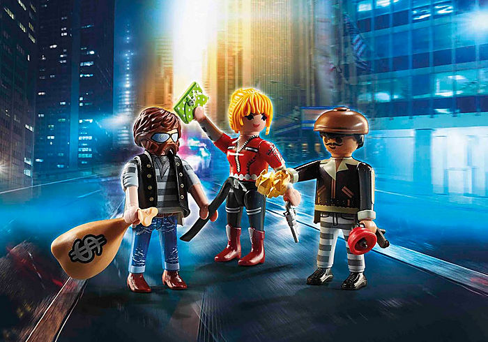 Playmobil 70670 City Action Police Thief Figure Set (D)