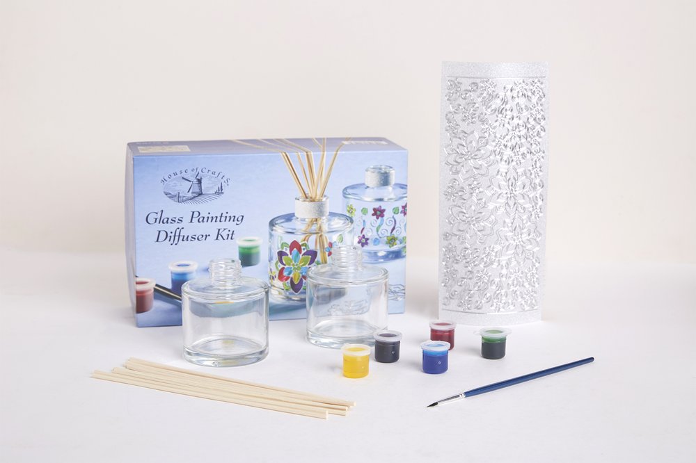 House Of Crafts Glass Painting Diffuser Kit