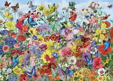 Cobble Hill Puzzles 1000 Pieces Butterfly Garden