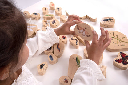 TickiT Wooden Mini Beast Blocks