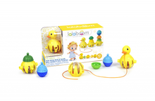 Lalaboom Pull Along Duck & Beads