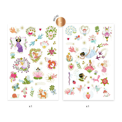 Djeco Fairy Friends Temporary Tattoos