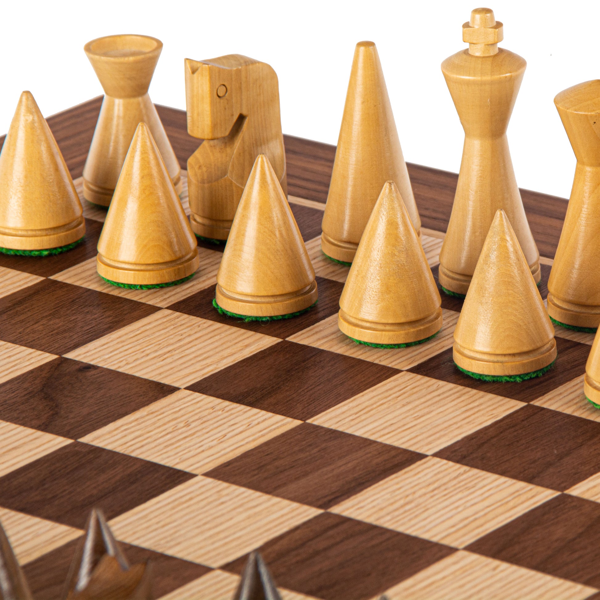 Manopoulos Wooden Chess Set in Luxury Wooden Box A