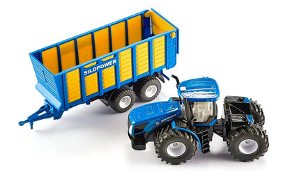 Siku 1:50 New Holland T9.560 With Silage Trailer