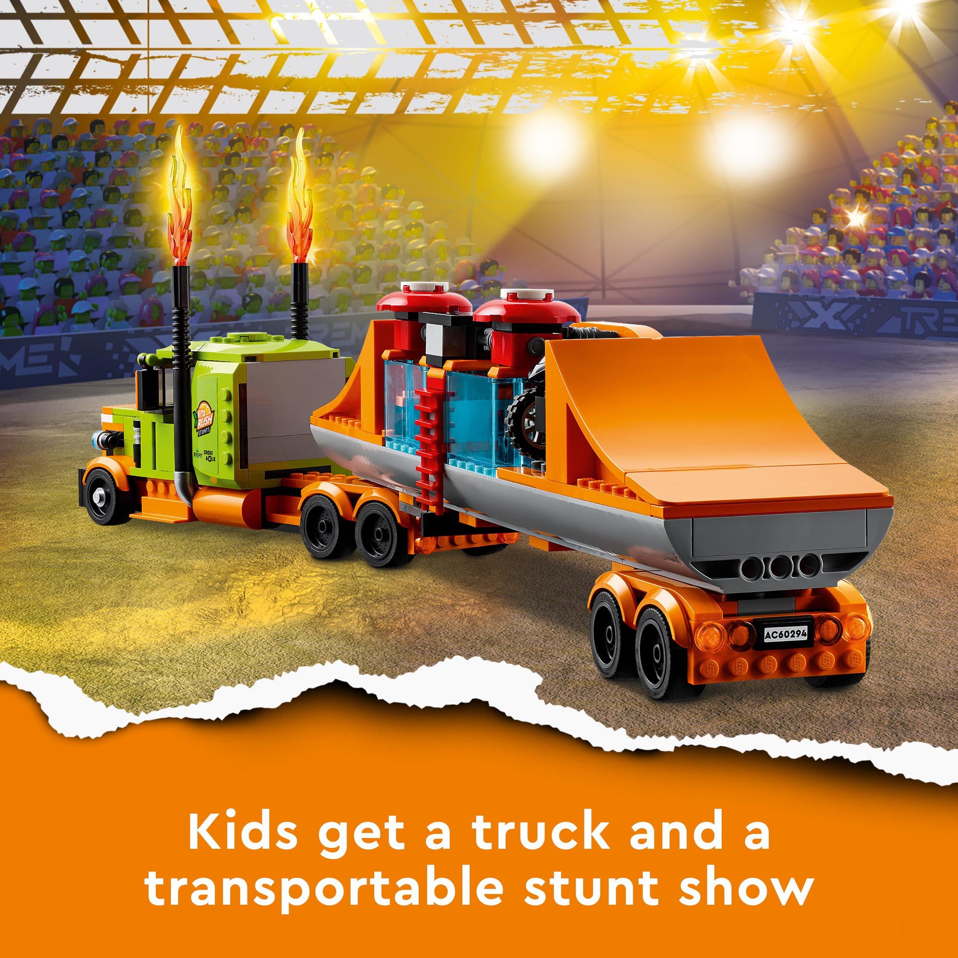 Lego City 60294 Stunt Show Truck (F)