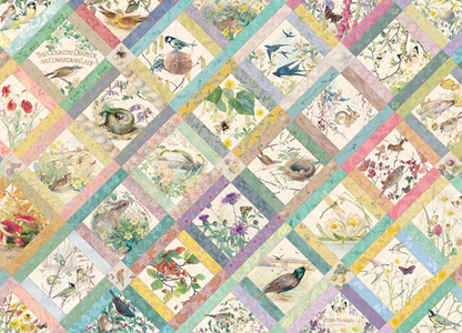 Cobble Hill Puzzles 1000 Pieces Country Diary Quilt