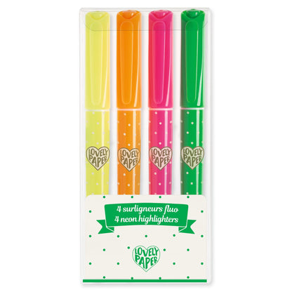Djeco 4 Neon Highlighters