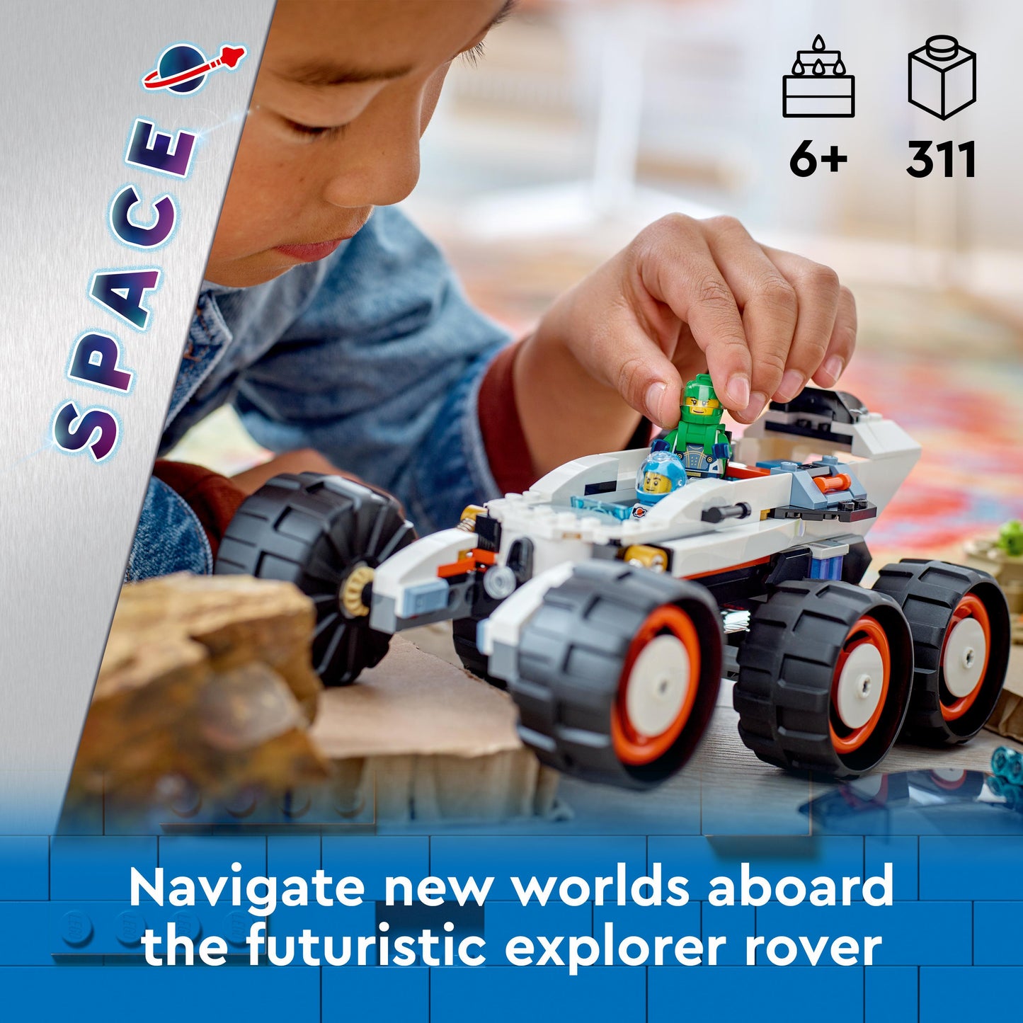 Lego City 60431 Space Explorer Rover and Alien Life