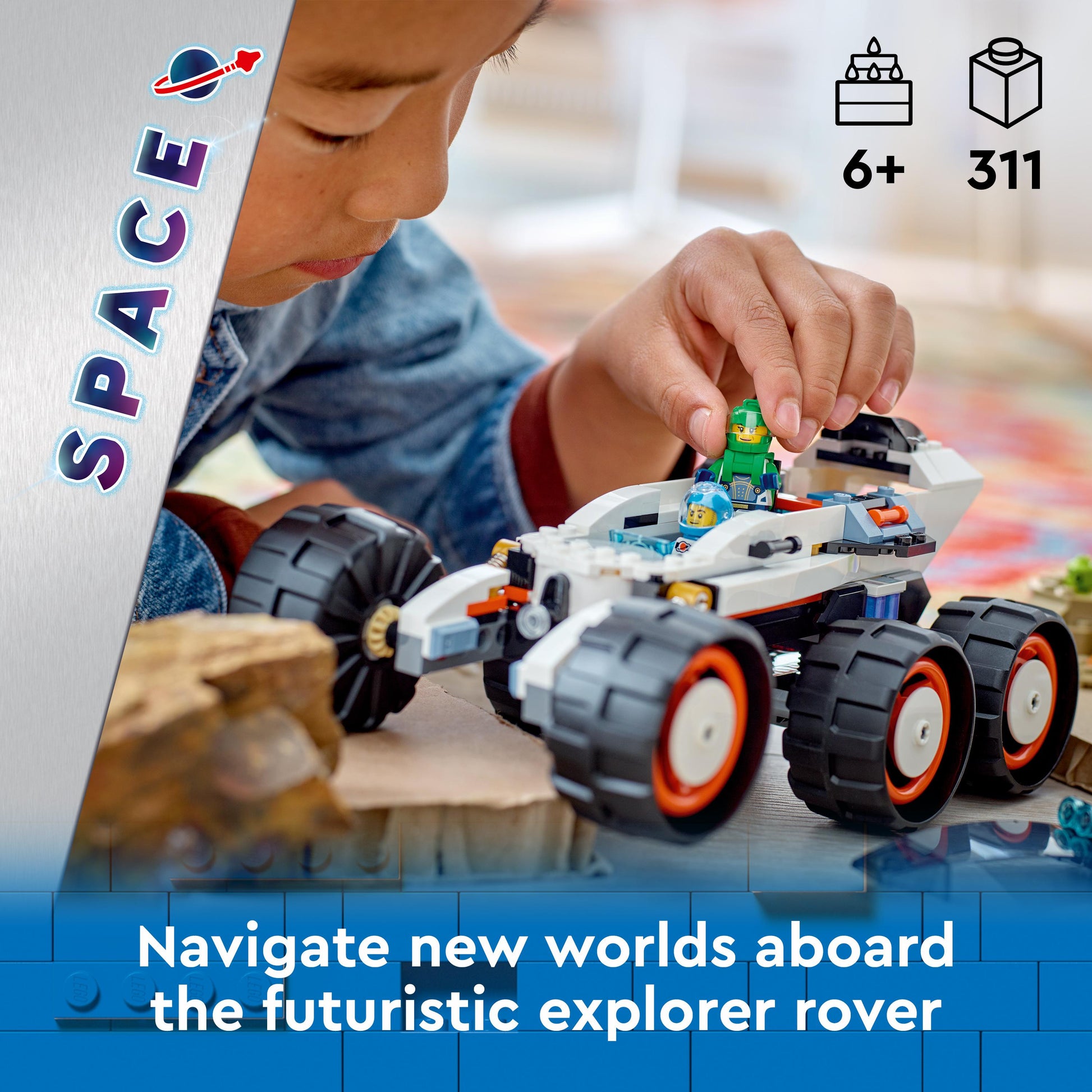 Lego City 60431 Space Explorer Rover and Alien Life