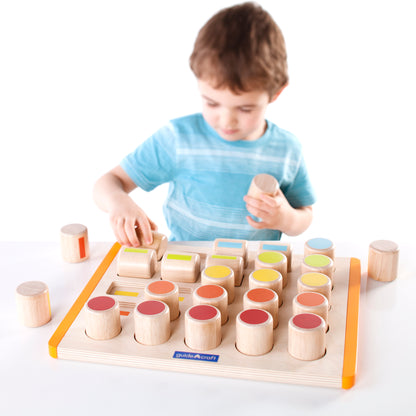 Guidecraft Count by Color Cylinders