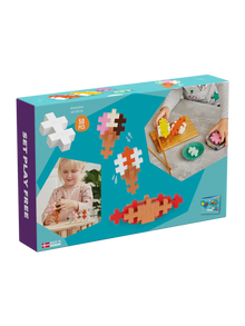 Plus Plus Learn to Build BIG Activity Food