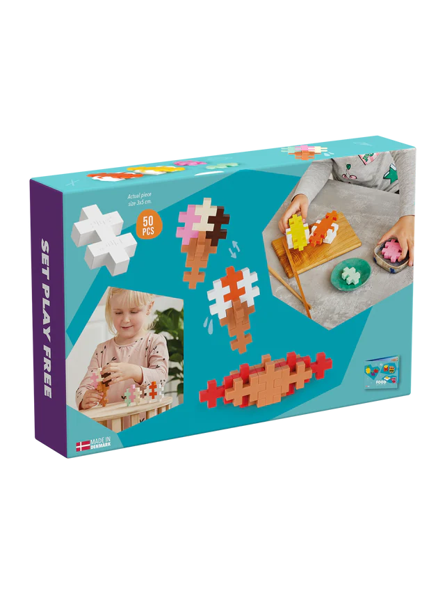 Plus Plus Learn to Build BIG Activity Food