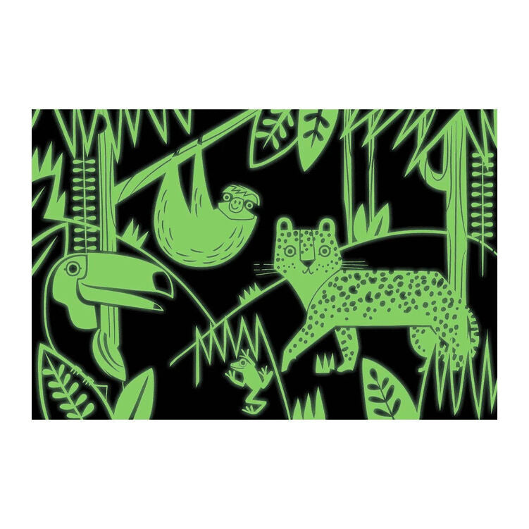 Mudpuppy's Rainforest Glow in the Dark Puzzle