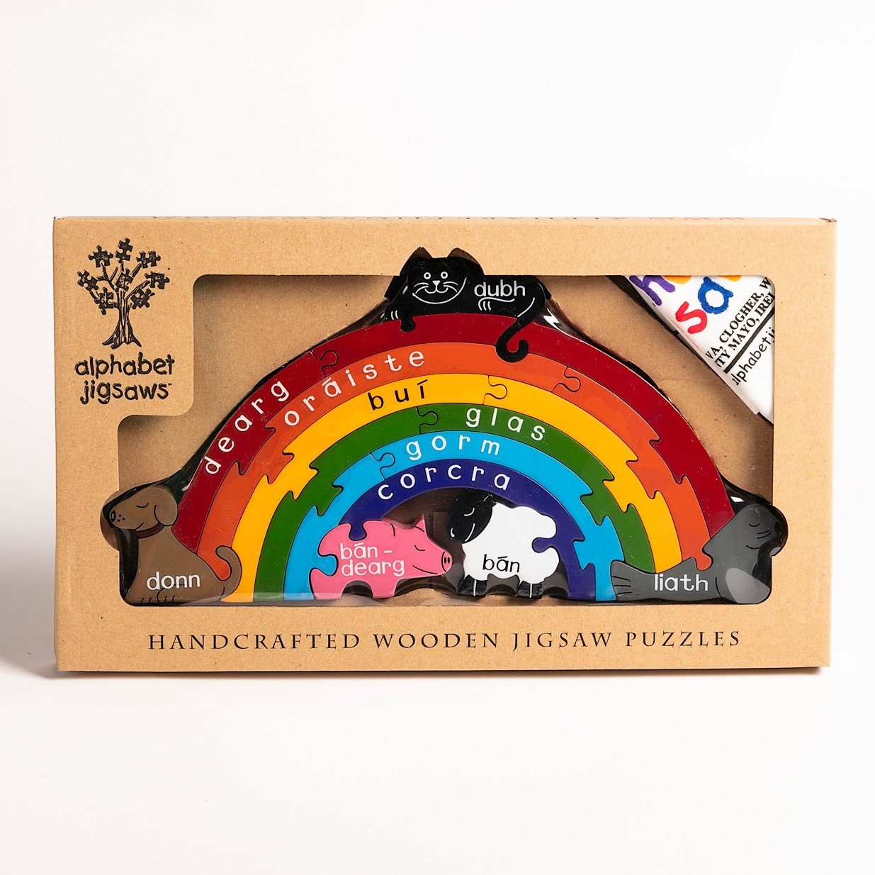Alphabet Jigsaws Rainbow Jigsaw Puzzle (As Gaeilge)