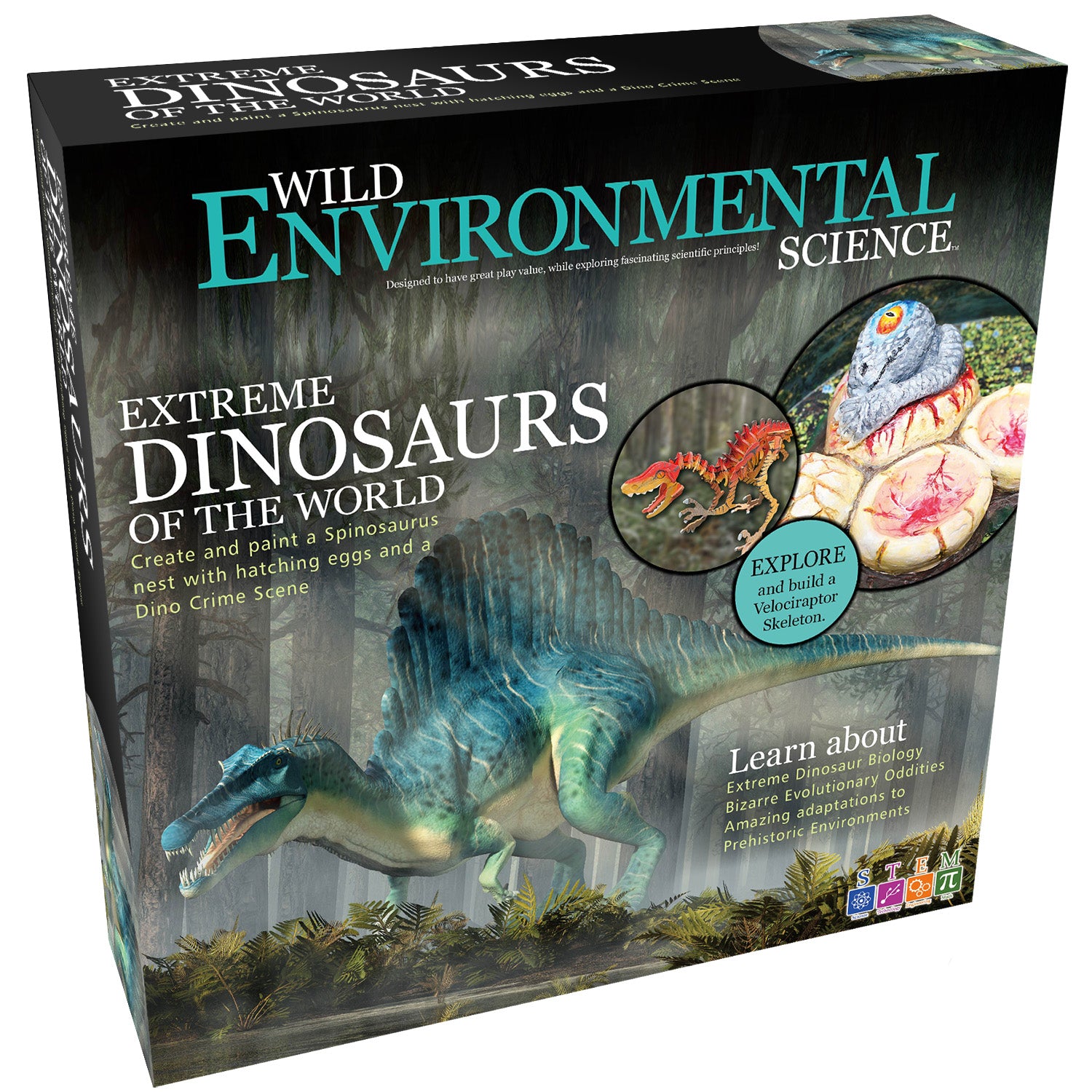 Wild Environmental Science Extreme Dinosaurs of the World