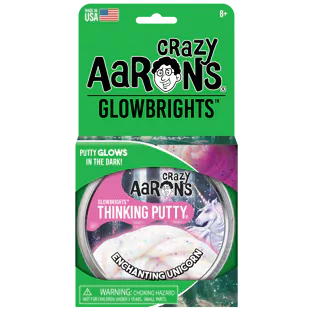 Crazy Aaron's Thinking Putty Glow Bright Enchanting Unicorn-UH020-EU
