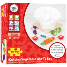 BigJigs Cutting Vegetables Chef Set