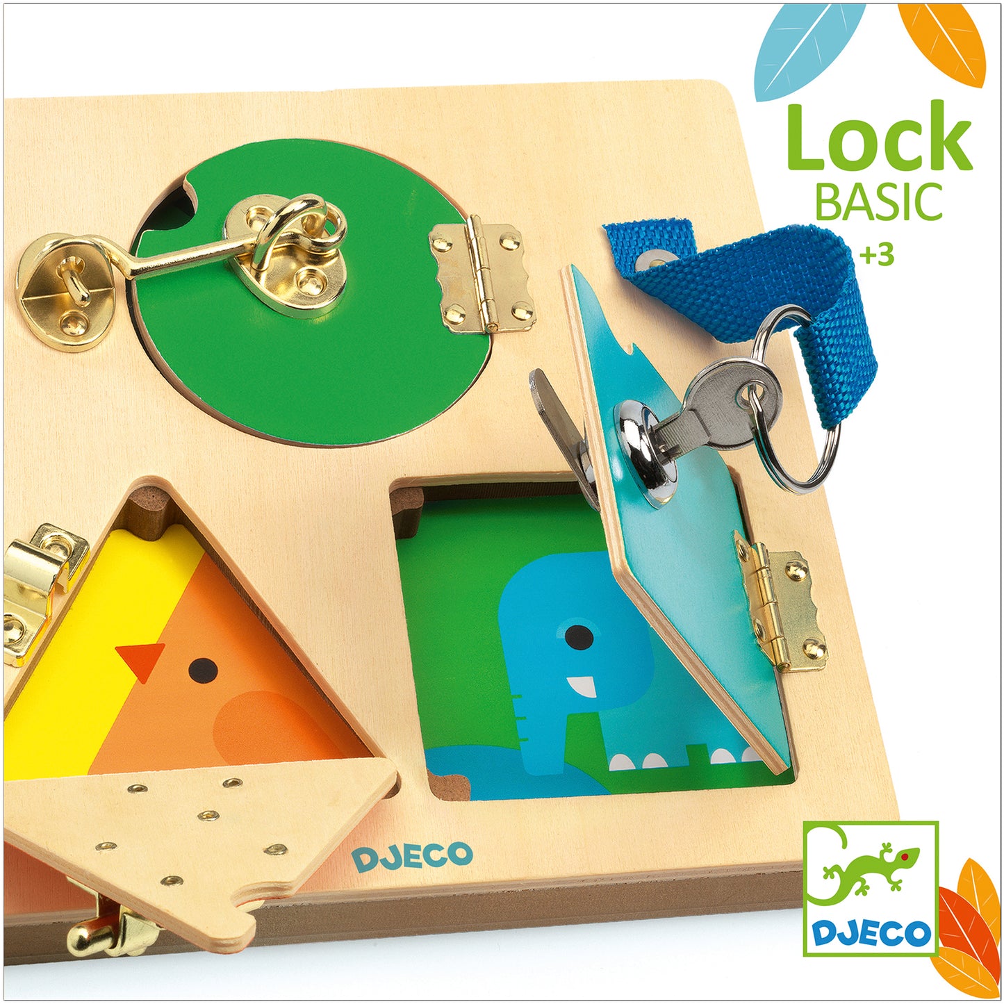 Djeco Lockbasic Wooden Skill Game