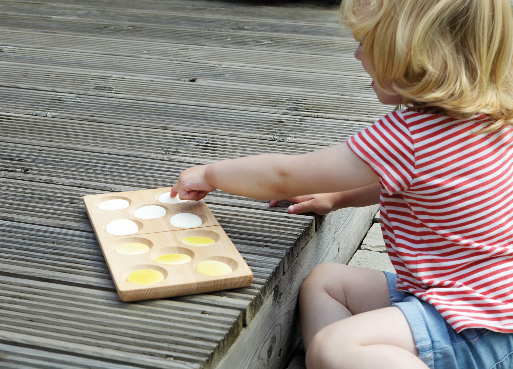 Yellow Door Domino 10-Frame Tray