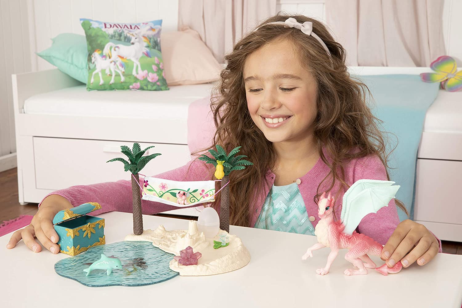 Schleich Dragon Island With Treasure