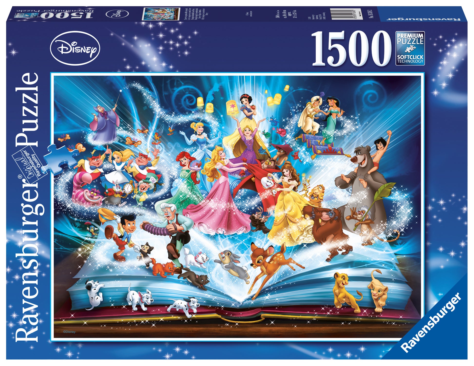 Ravensburger Disney Storybook, 1500pc Jigsaw Puzzle