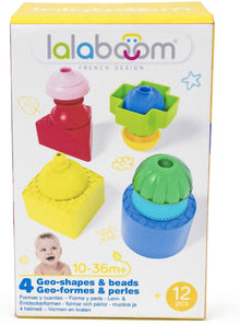 Lalaboom 4 Shapes And 4 Beads
