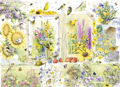 Cobble Hill Puzzles 1000 Pieces Nature Journal: Summer