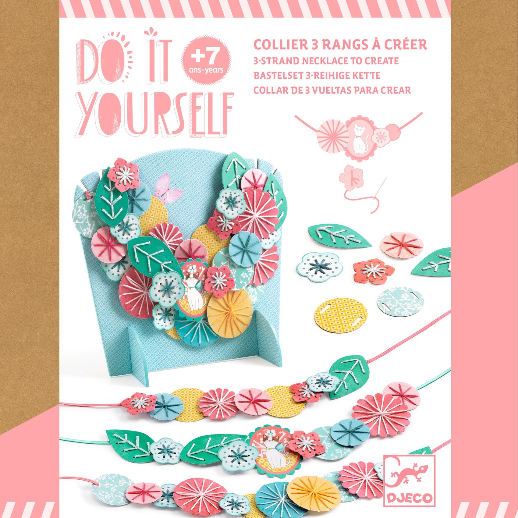 Djeco DIY Necklace To Create Flora