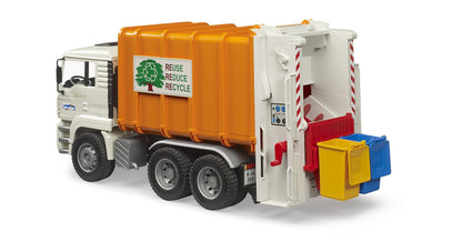 Bruder MAN TGA Rear Loading Garbage Truck