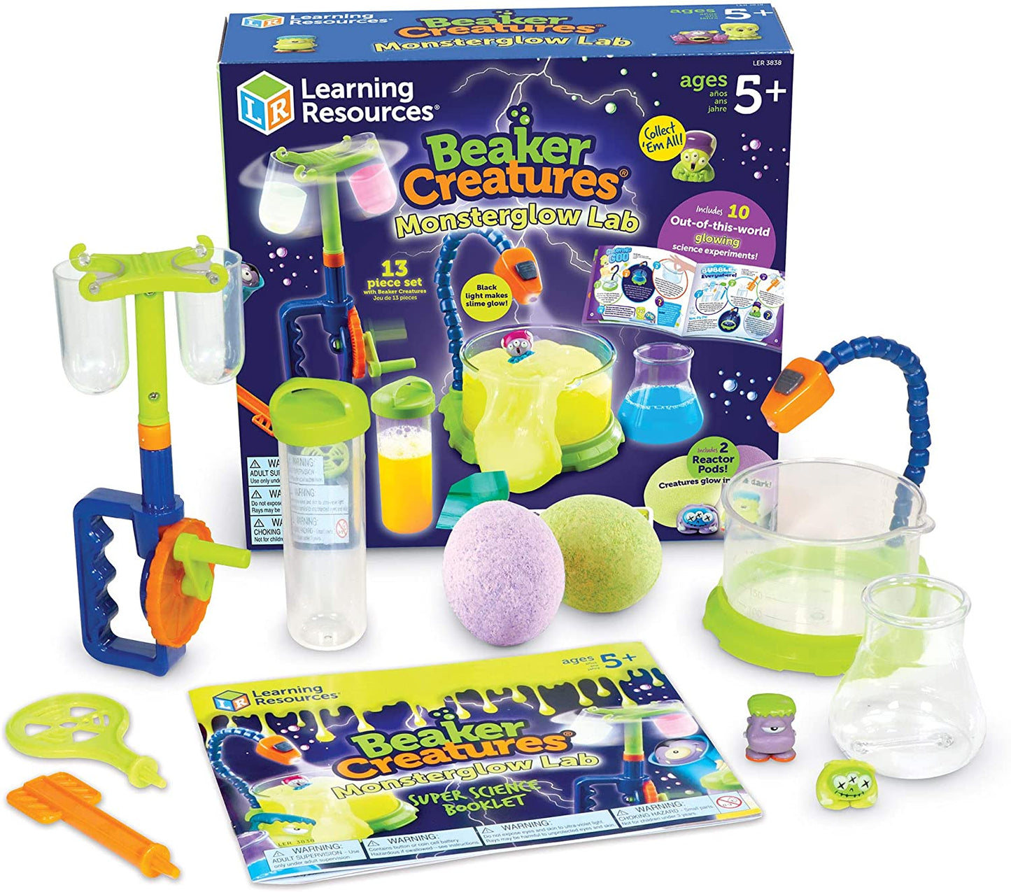 Learning Resources Beaker Creatures® Bioglow Lab