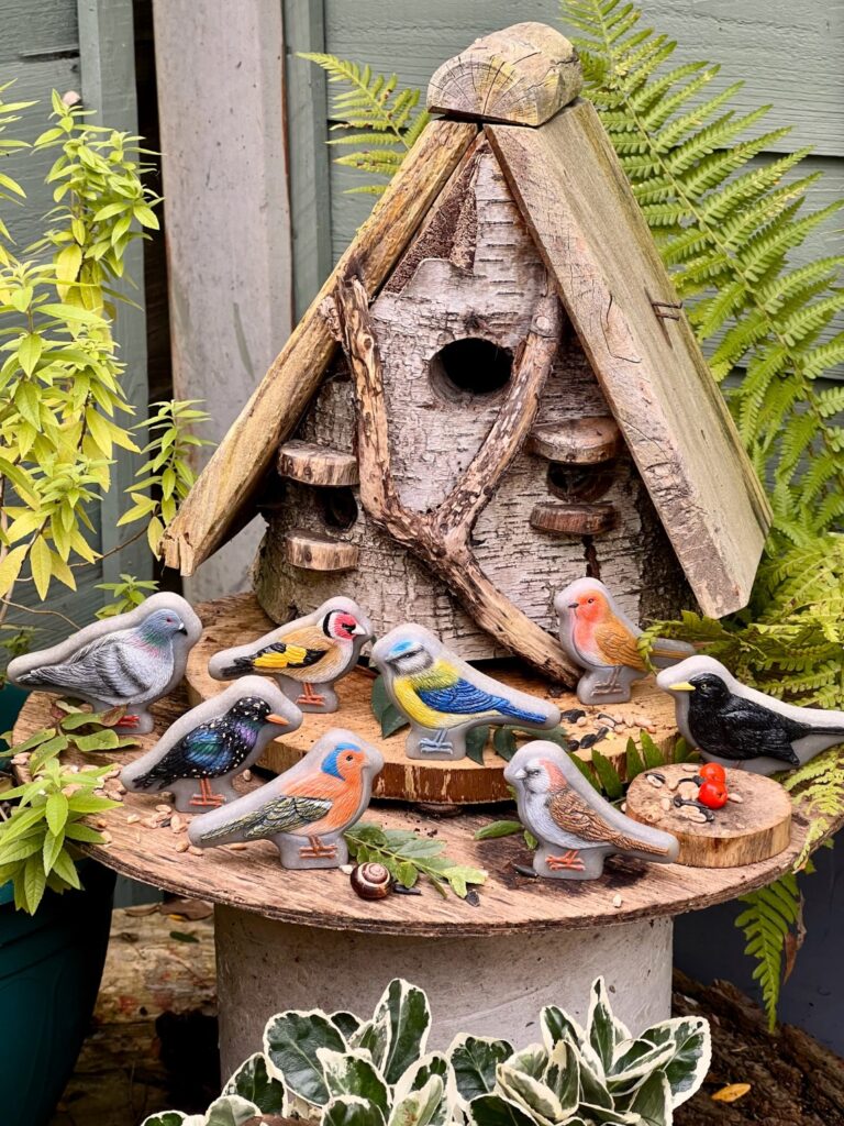 Yellow Door Sensory Play Stones – Birds