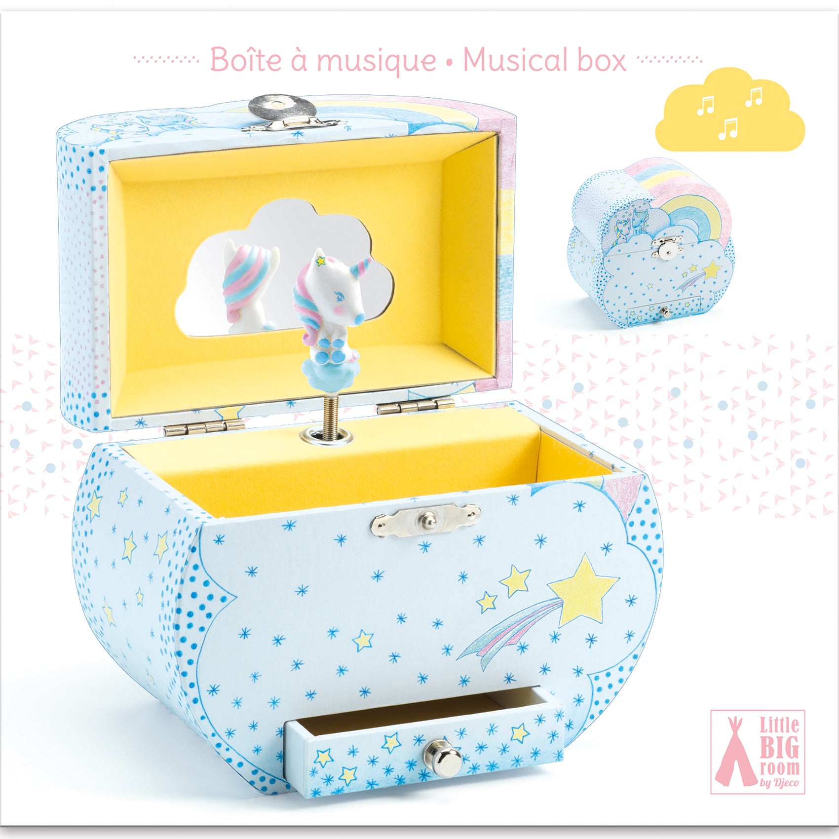 Djeco Dreams of Unicorns Muscial Box