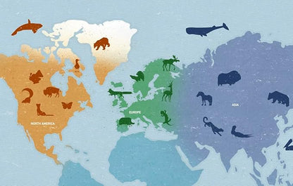 Animals Of The World Hardback Book