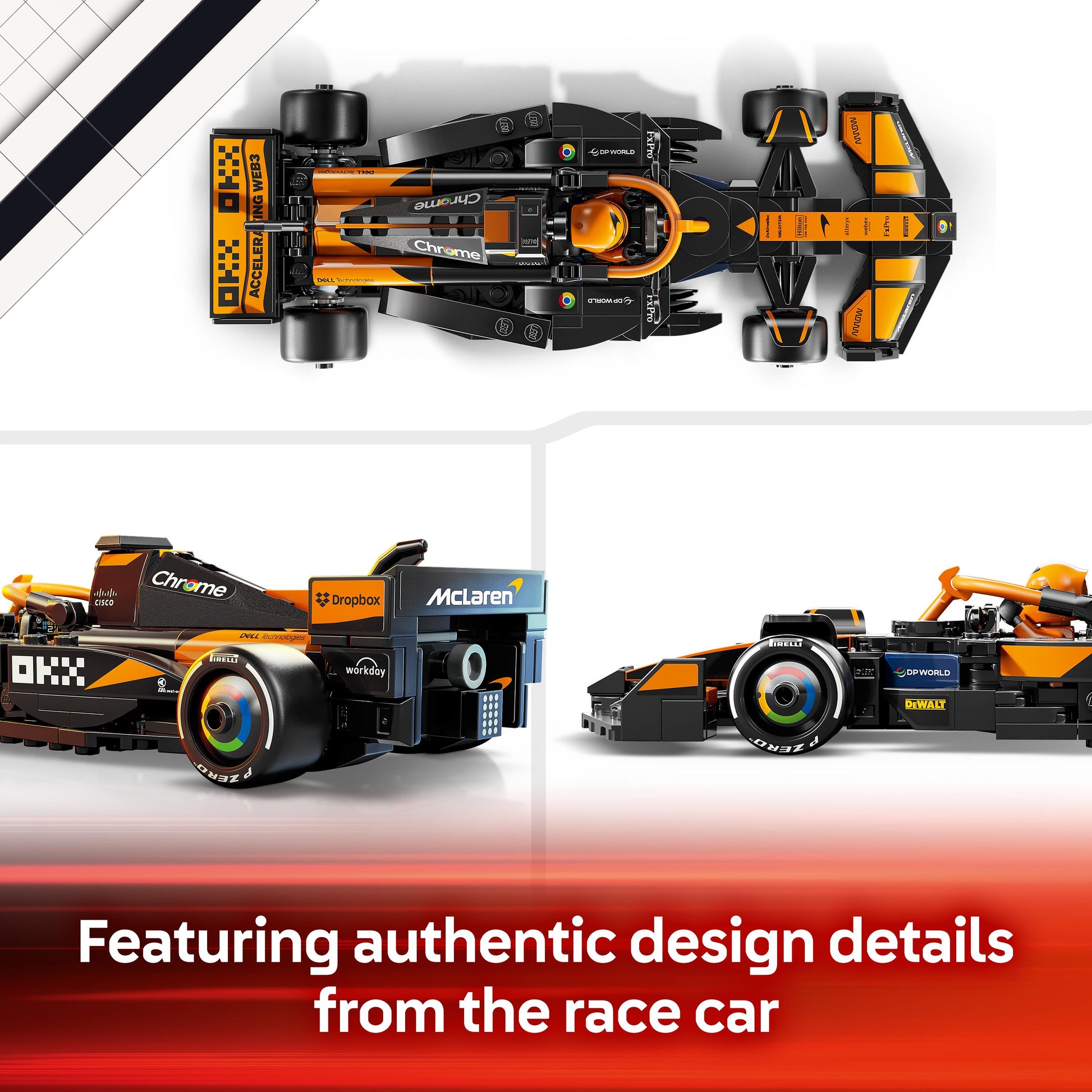 Lego Speed Champions 77251 McLaren F1® Team MCL38 Race Car