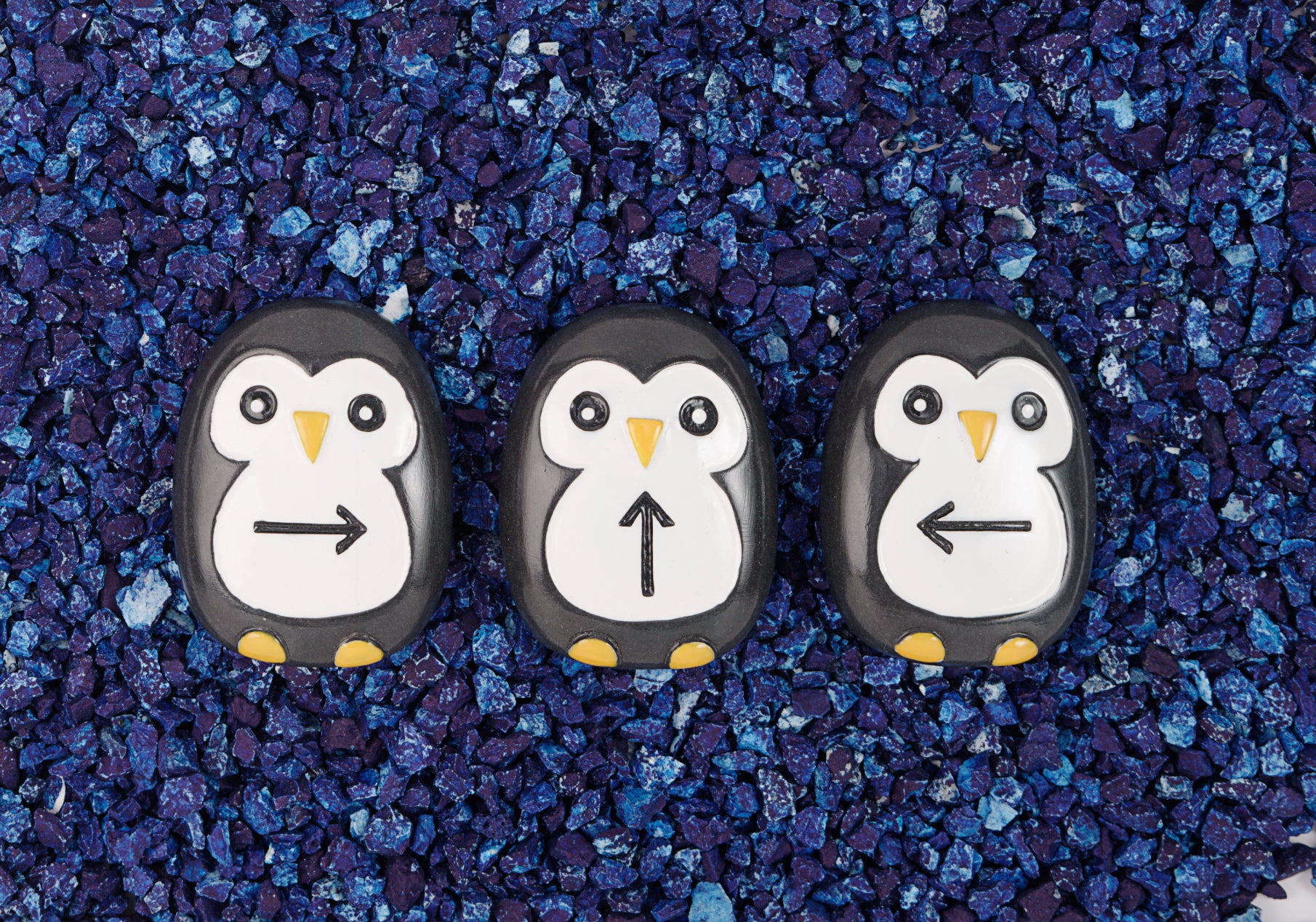 Yellow Door Pre-Coding Penguin Stones