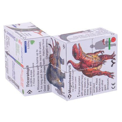 ZooBooKoo Dinosaurs - T-Rex & Friends Cube Book