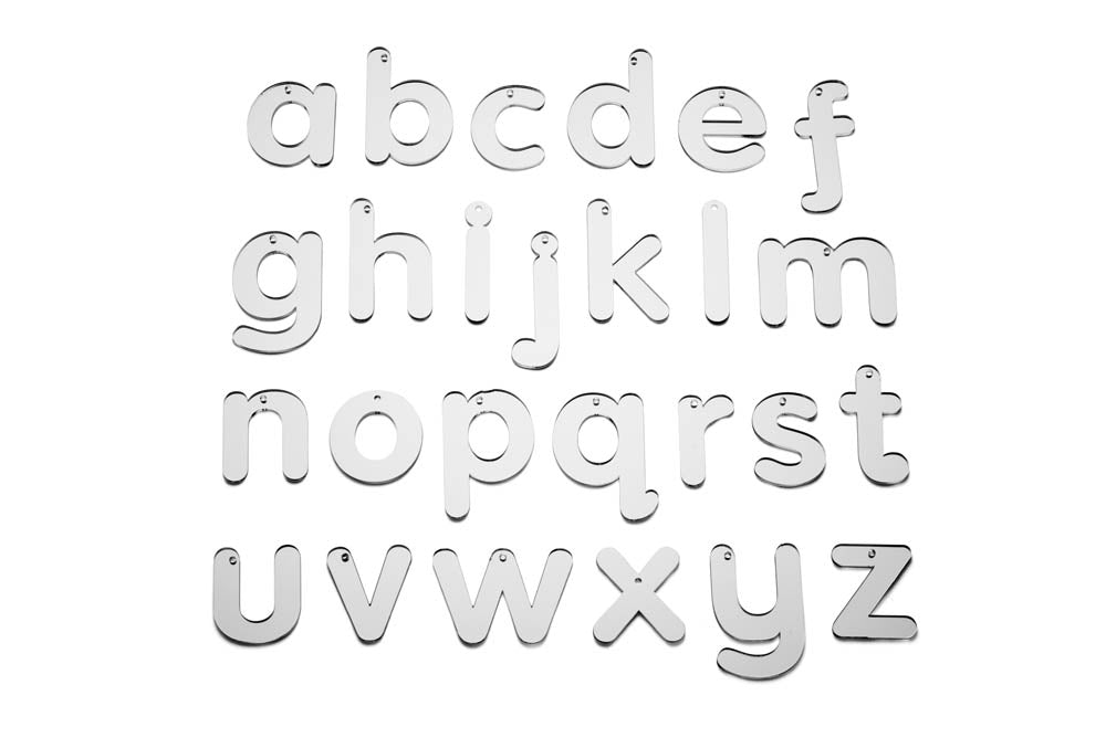 TickiT Mirror Letters L/C Small 7Cm