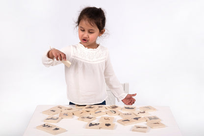 TickiT Wild Animal Family Match Set