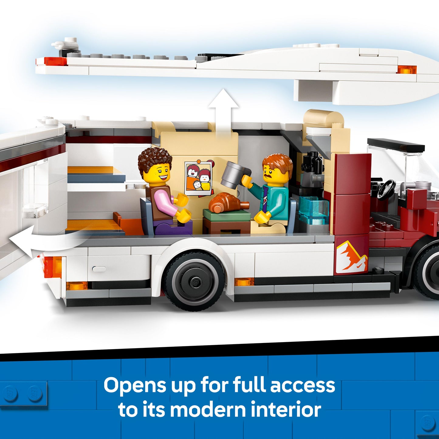 Lego City Great Vehicles 60454 Holiday Adventure Camper Van