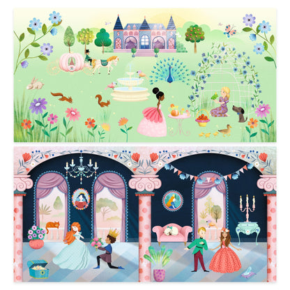 Djeco Sticker Story Life In The Castle