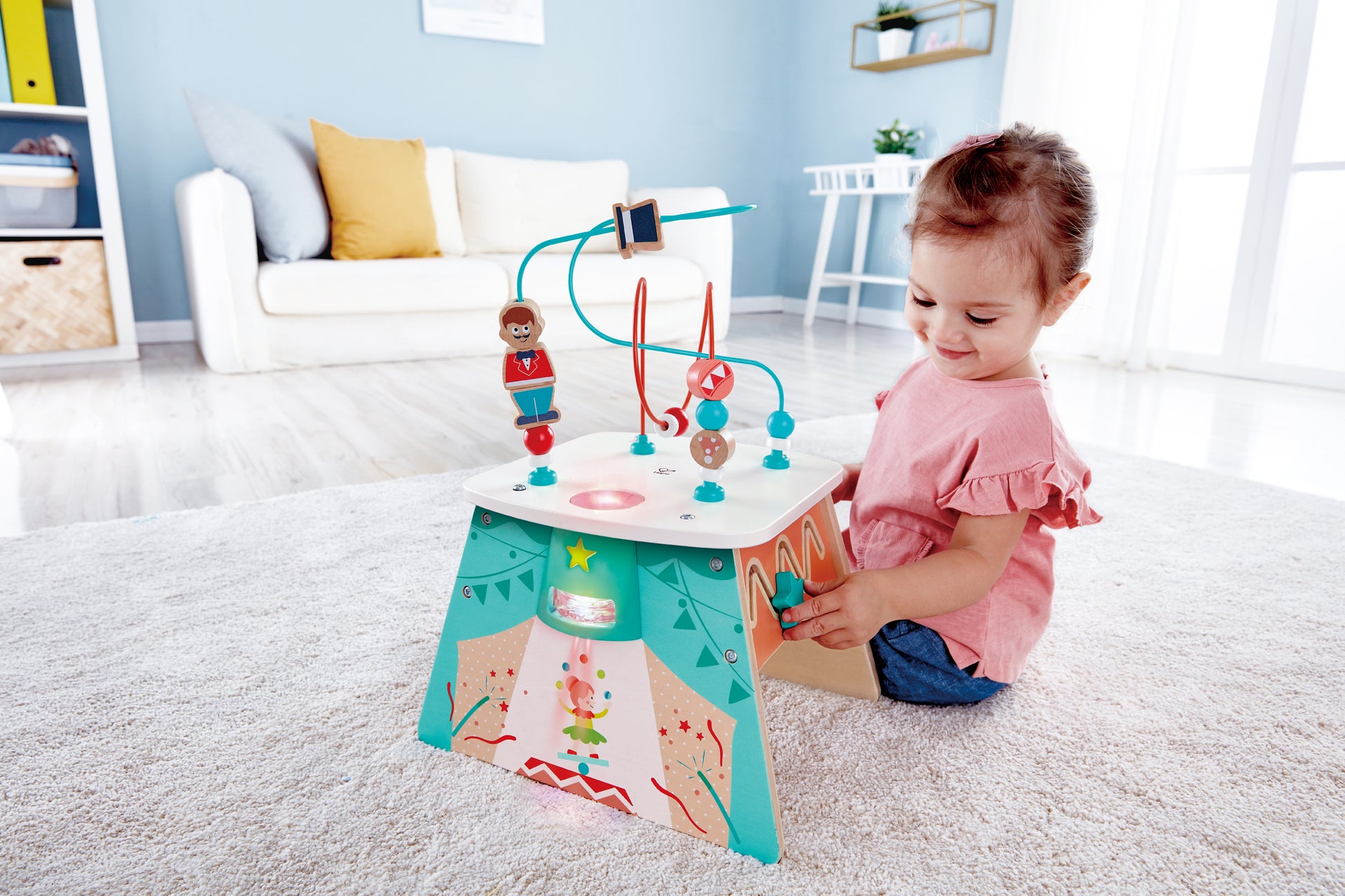Hape Light-Up Circus Activity Cube