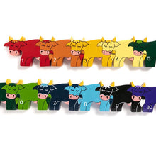 Alphabet Jigsaws Number Cow Row