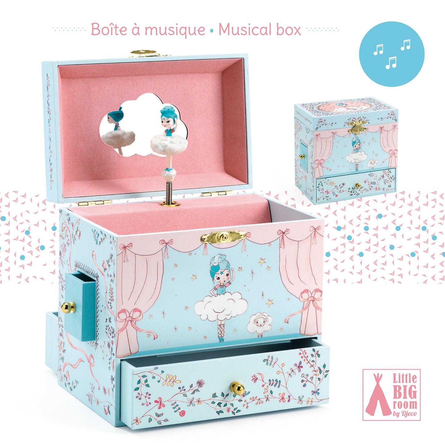 Djeco Ballerina on Stage Musical Box