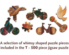 Wentworth Wooden Puzzles Biking in Tuscany - Mega 500 Pieces