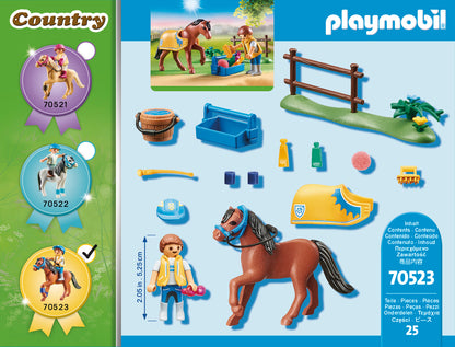Playmobil 70523 Country Pony Farm Collectible Welsh Pony