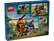 Lego City Exploration 60437 Jungle Explorer Helicopter at Base Camp
