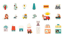 Janod City Magnets 24 Pcs